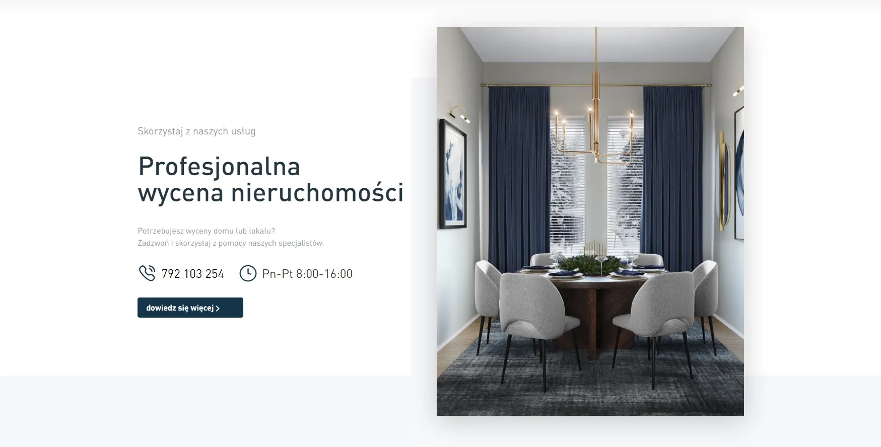 Strona www Wycena nieruchomości Rzeszów – Szymon Kasperski